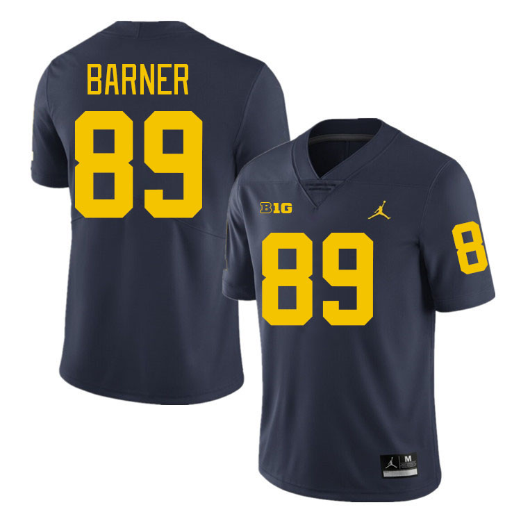 AJ Barner Michigan Jersey,Michigan Wolverines #89 AJ Barner Jersey Youth-Navy